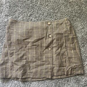 Plaid American Eagle Skirt